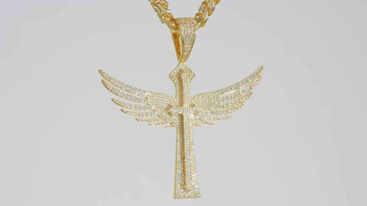 Cross of Heaven and Earth Necklace