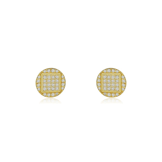 14K Gold Diamond earring 0.35 CTW