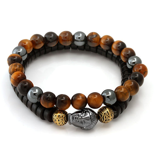 Auspicious Buddha Bracelet Set by MARZ