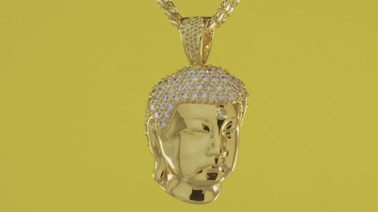 3D Boss Enlightened Buddha Necklace