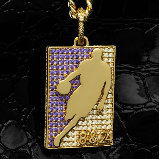 Black Mamba Silhouette Necklace