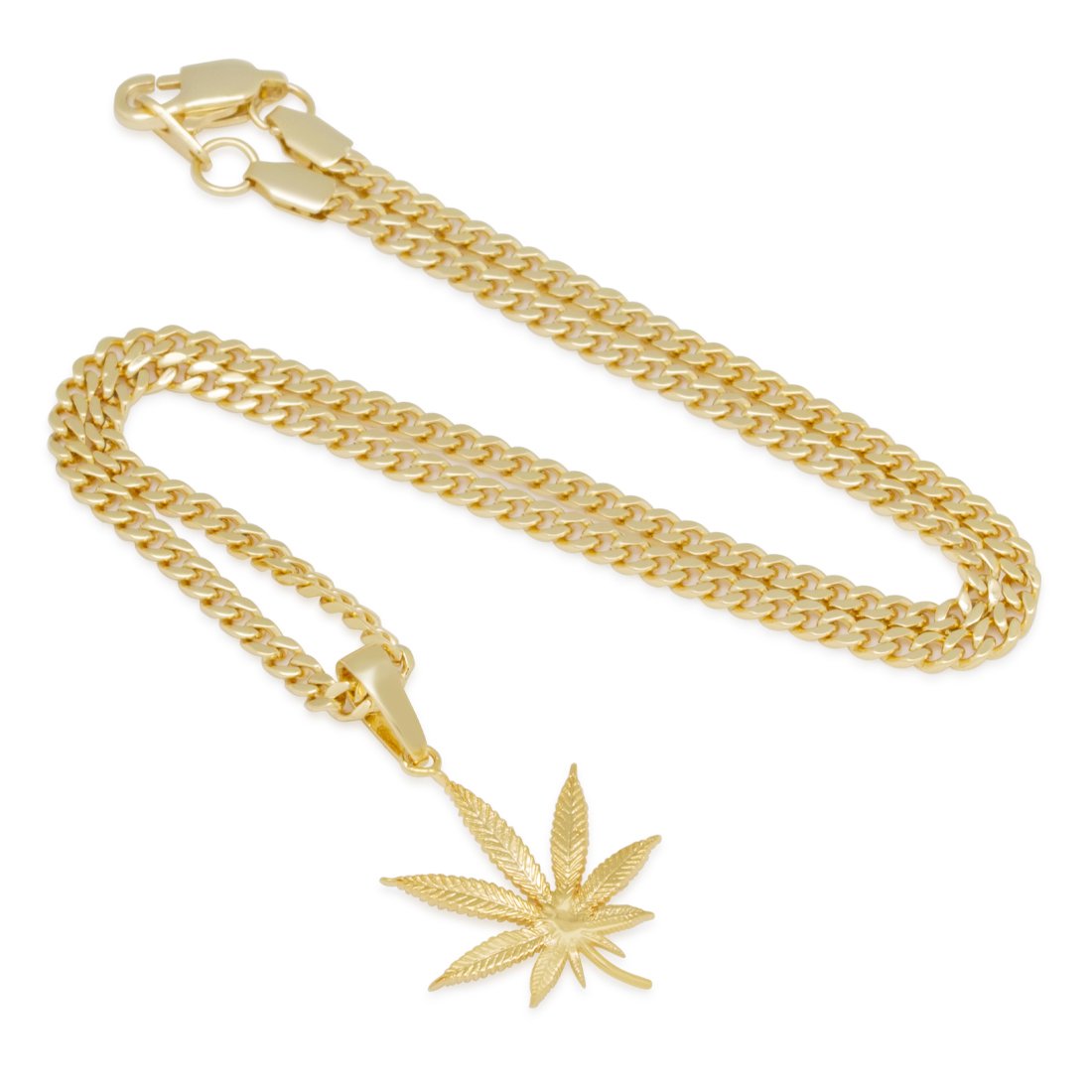 Cannabis Leaf Necklace