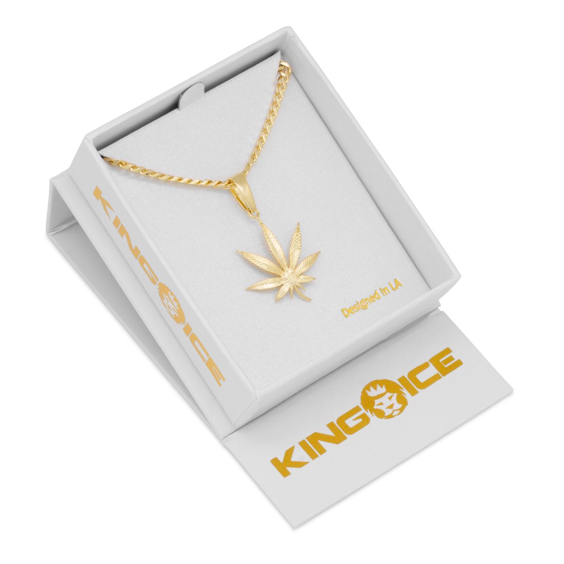 Cannabis Leaf Necklace