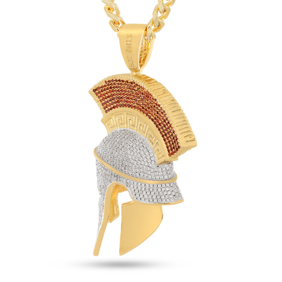 Corinthian Helmet Necklace
