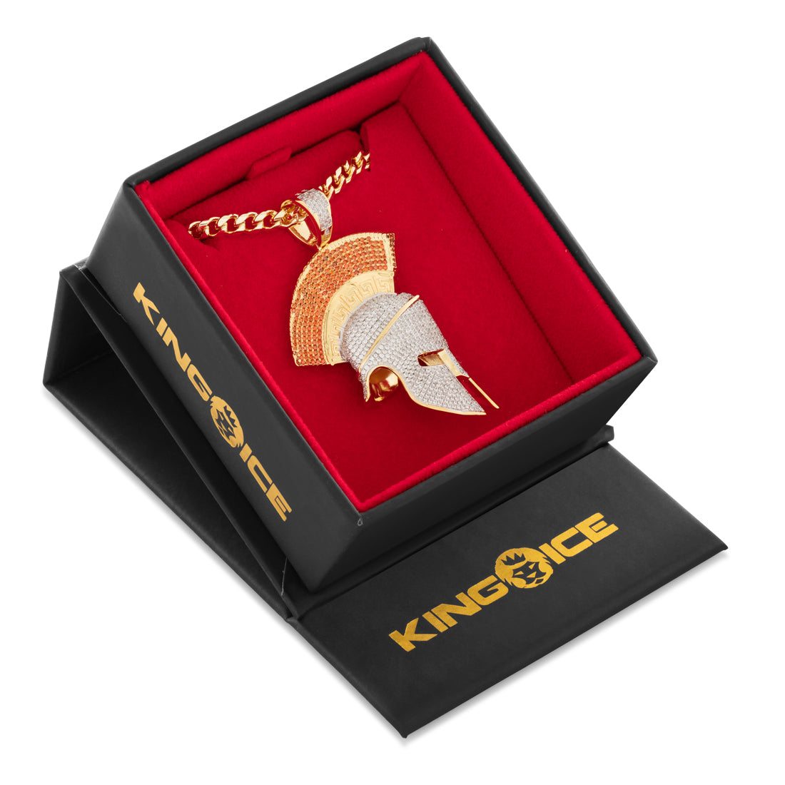 Corinthian Helmet Necklace