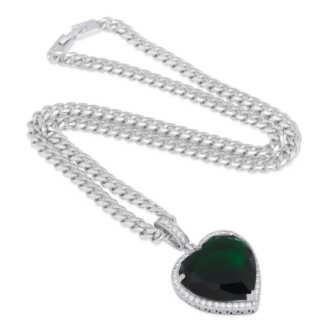 Emerald Heart Necklace
