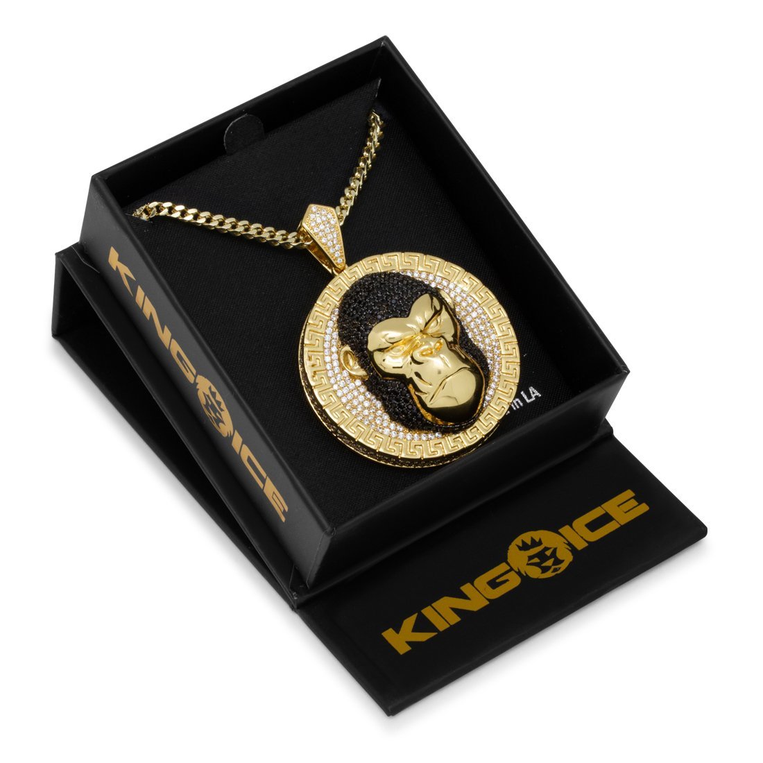 Gorilla Medallion Necklace