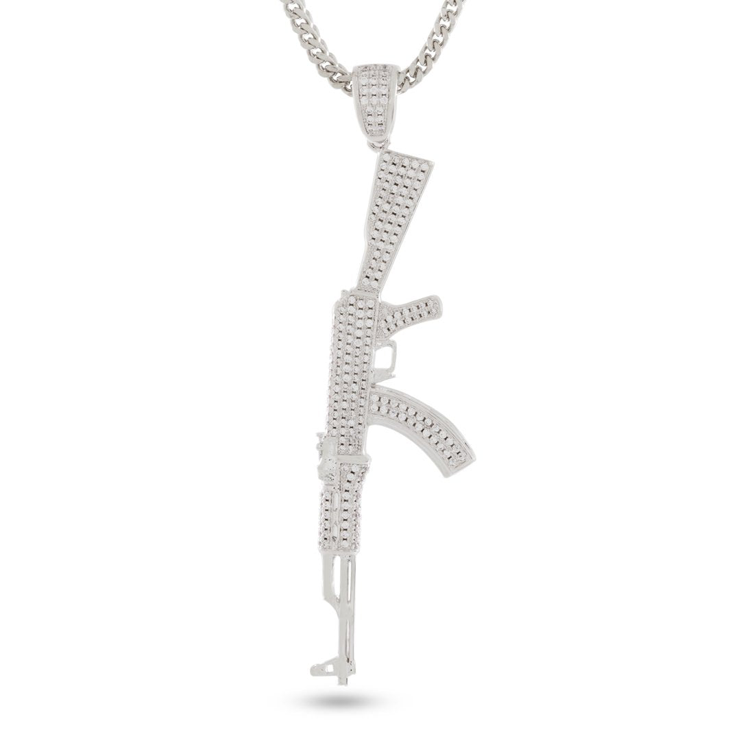 Iced AK-47 Necklace