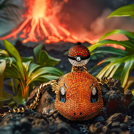 King Ice | Pokémon - Charmander Necklace
