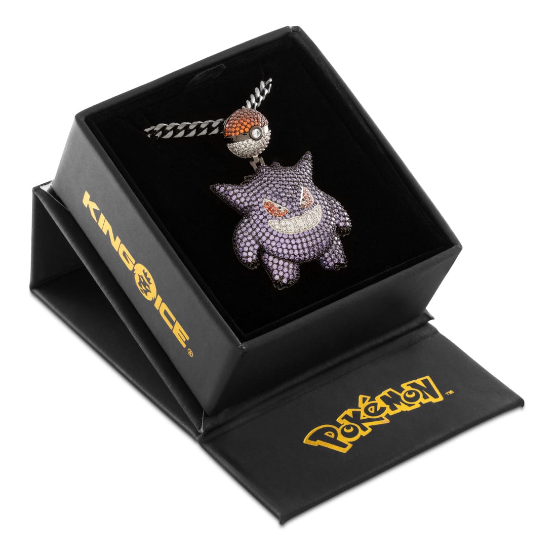 Rei Gelo | Pokémon - Colar Gengar