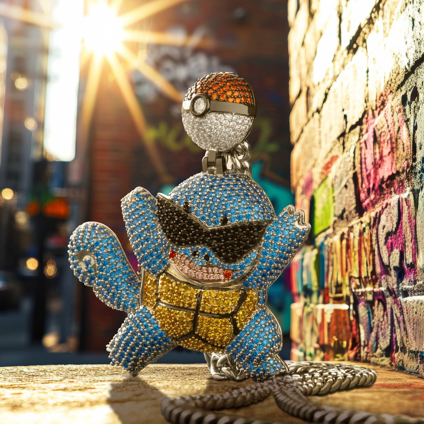 King Ice | Pokémon - The Leader of the Squirtle Squad Necklace