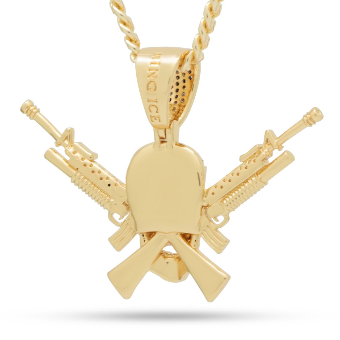 M16 Jolly Roger Necklace