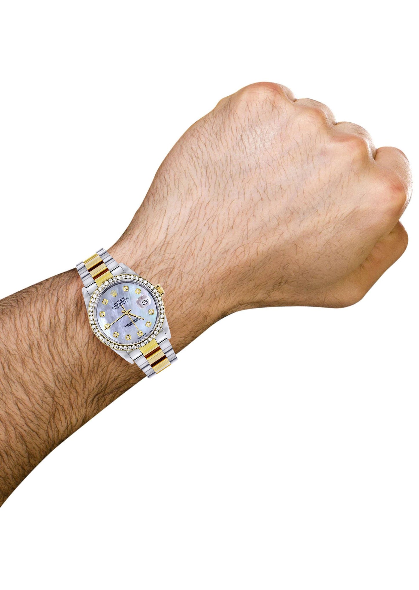 Two Tone Rolex Datejust Watch 16233 for Men | 36Mm | Mother of Pearl Dial | Oyster Band