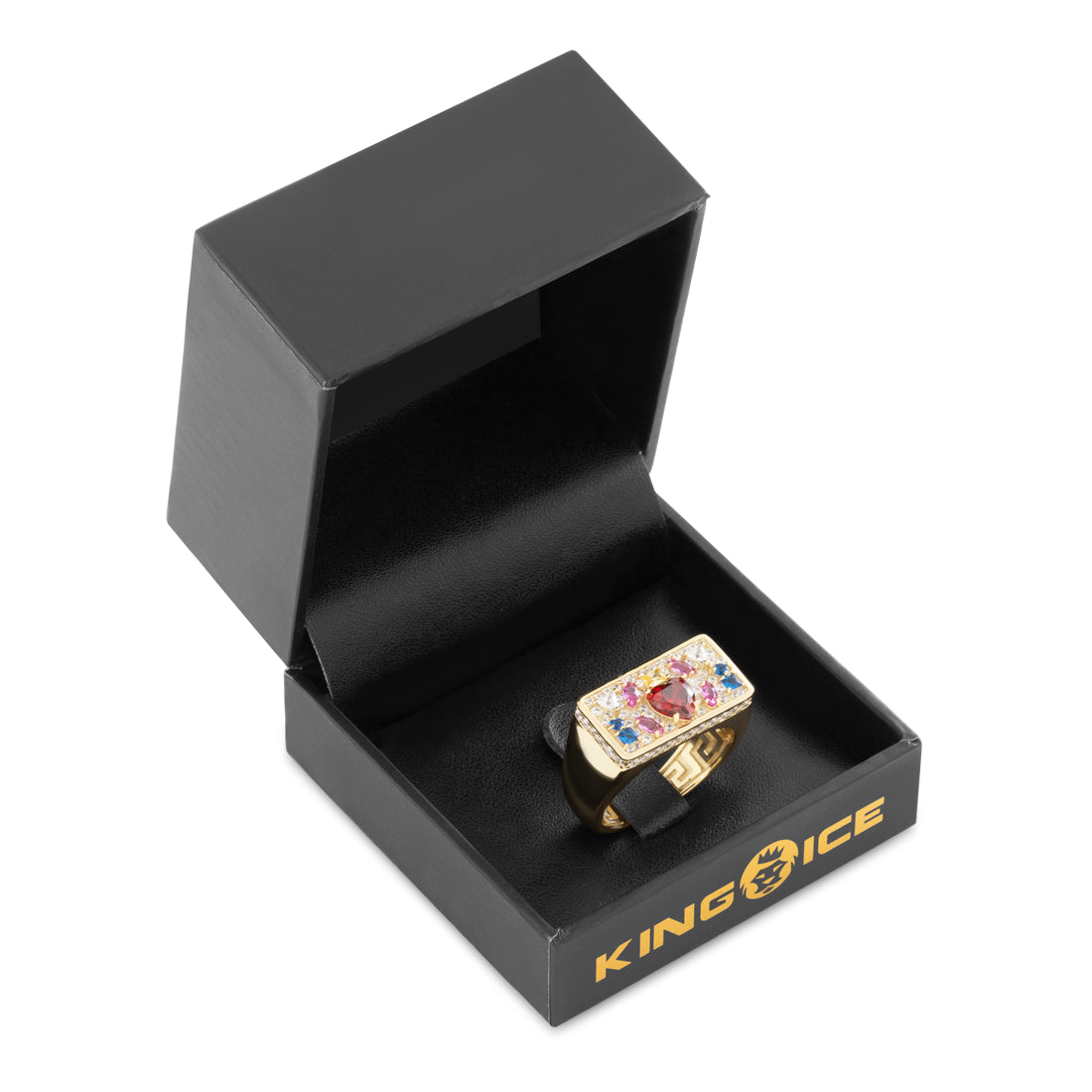 Multi-Color Crown Julz Ring