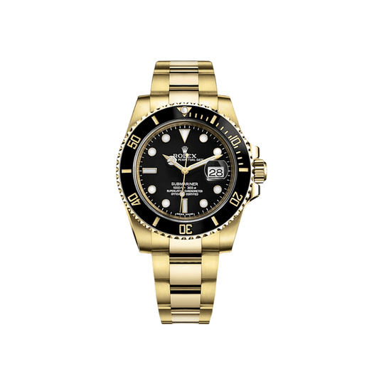 Rolex Submariner Date 116618LN Yellow Gold Black Dial (2018)
