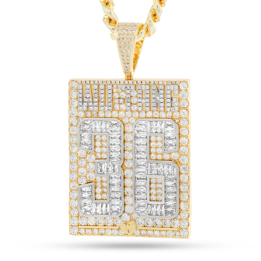 Wu-Tang x King Ice - 36 Chambers Dog Tag Necklace